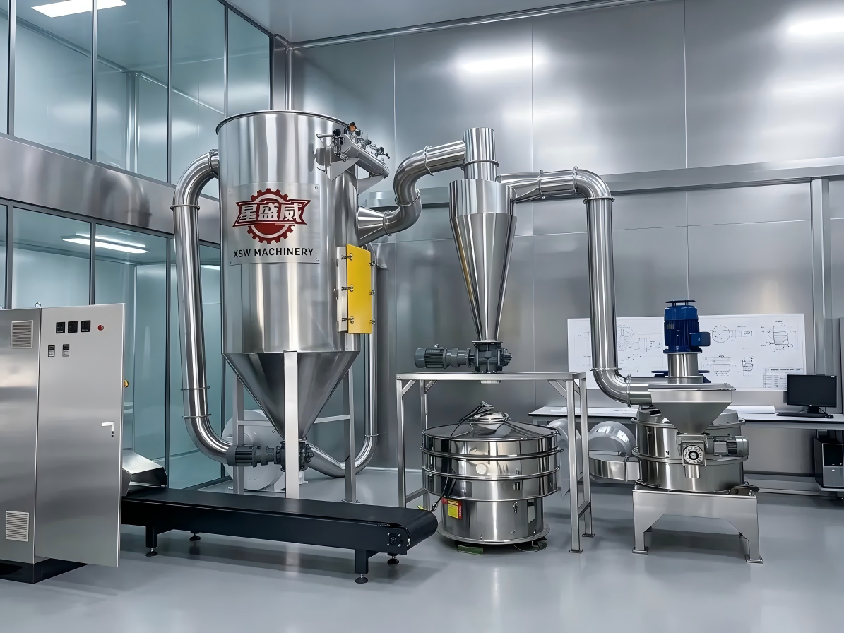 Az egészségügyi termékekkel foglalkozó vállalkozások első választása a minőség és a hatékonyság javítása érdekében: A Xingshengwei ultrafinom zúzógép segít csökkenteni a költségeket és növeli a spórapor/Ganoderma feldolgozás hatékonyságát