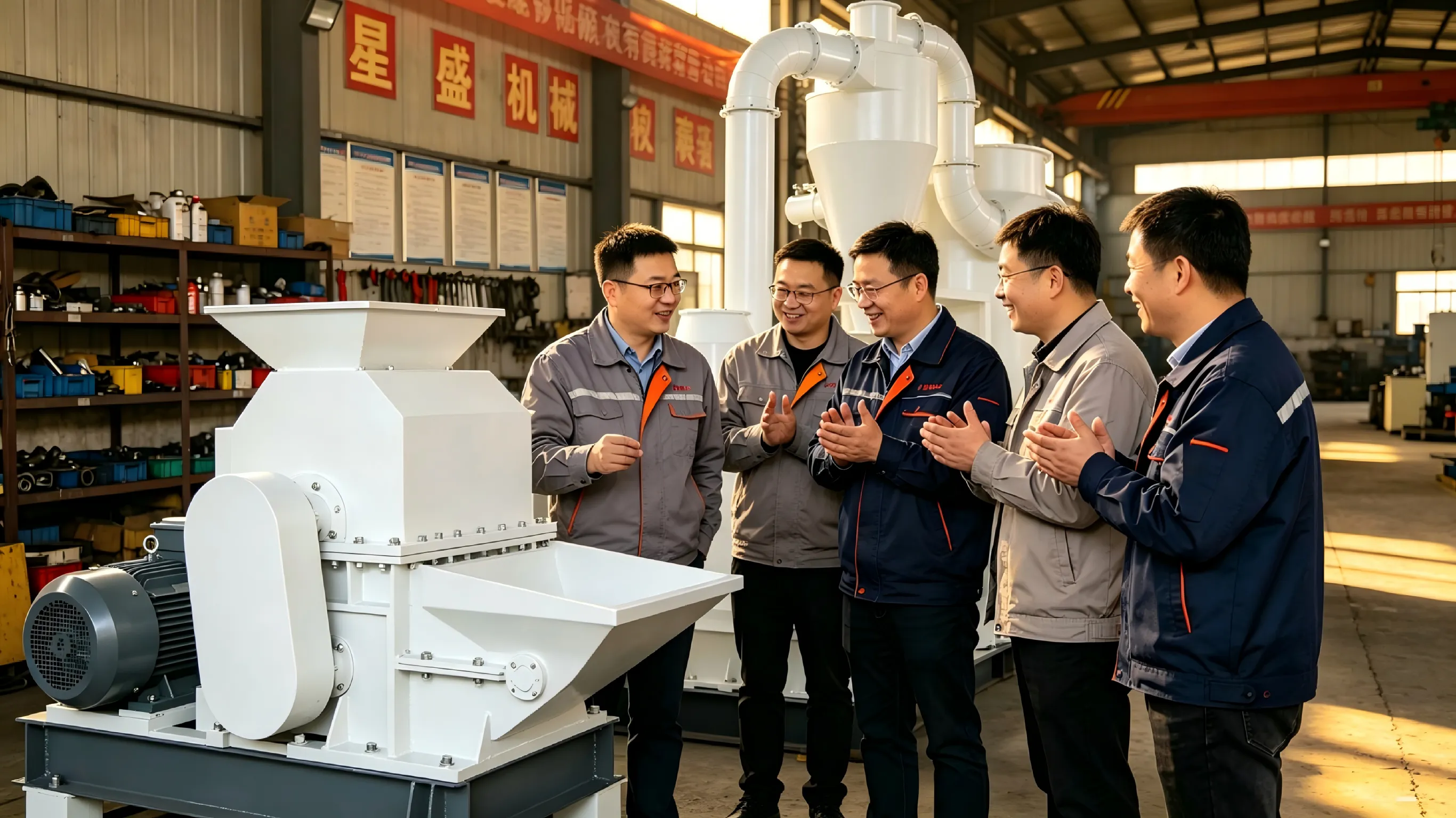 Az Ultrafine Pulverizer erejével vonzza a rajongókat, és a Xingshengwei több régióból is kapott új megrendeléseket