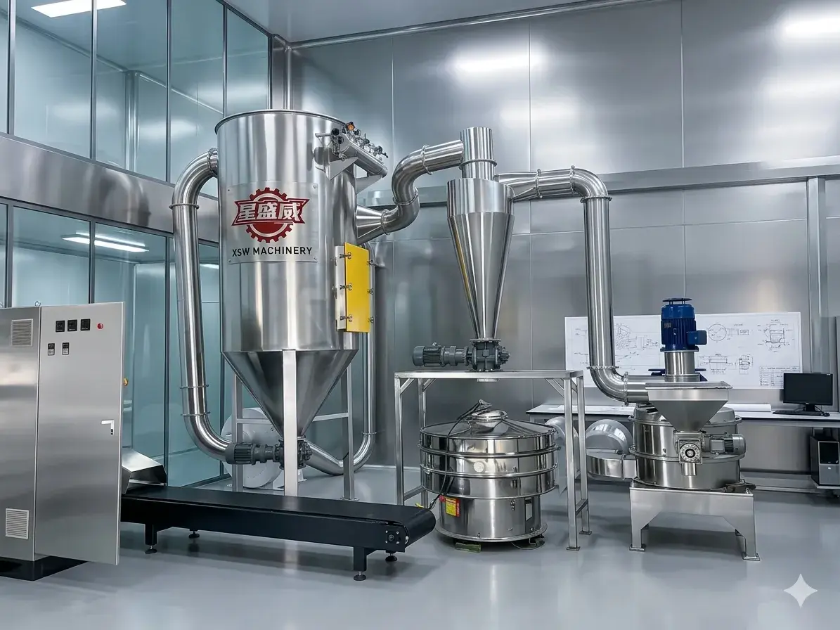 A Xingshengwei Machinery segít a jól ismert európai gyógyszergyáraknak megduplázni ultrafinom őrlési gyártási kapacitásukat